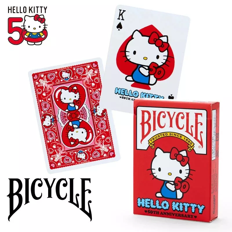 Bicycle Hello Kitty 50th Anniversary Playing Cards - Image 4