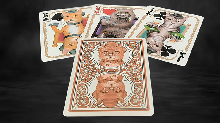 Bicycle Poker Cats V2 with Great New Card Backs - Image 2
