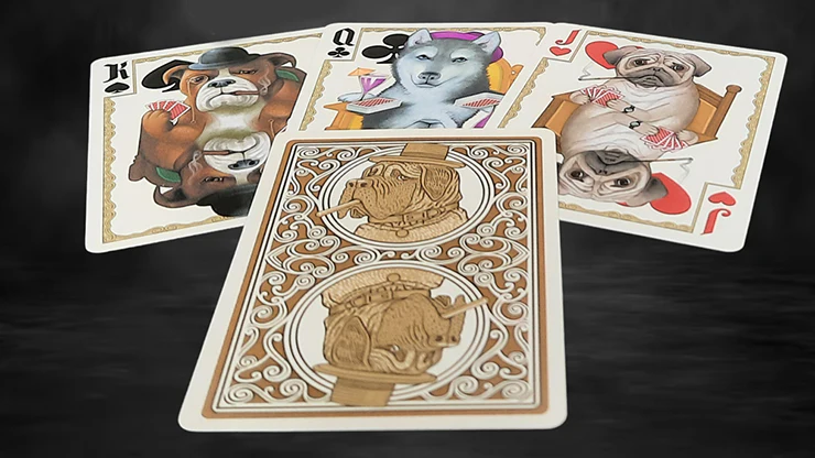 Bicycle Poker Dogs V2 with Great New Card Backs - Image 4
