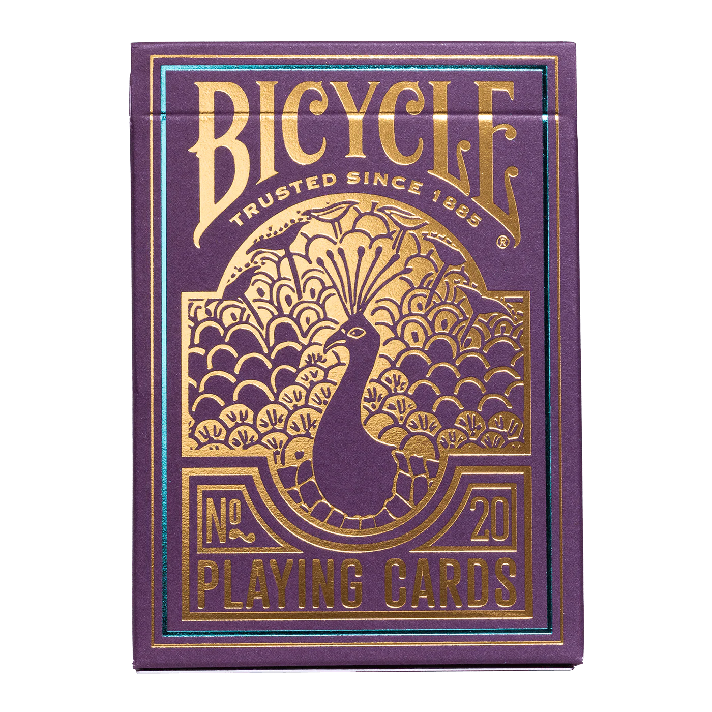 Bicycle Purple Peacock Playing Cards - With New Cold Foiling Tech - Image 4