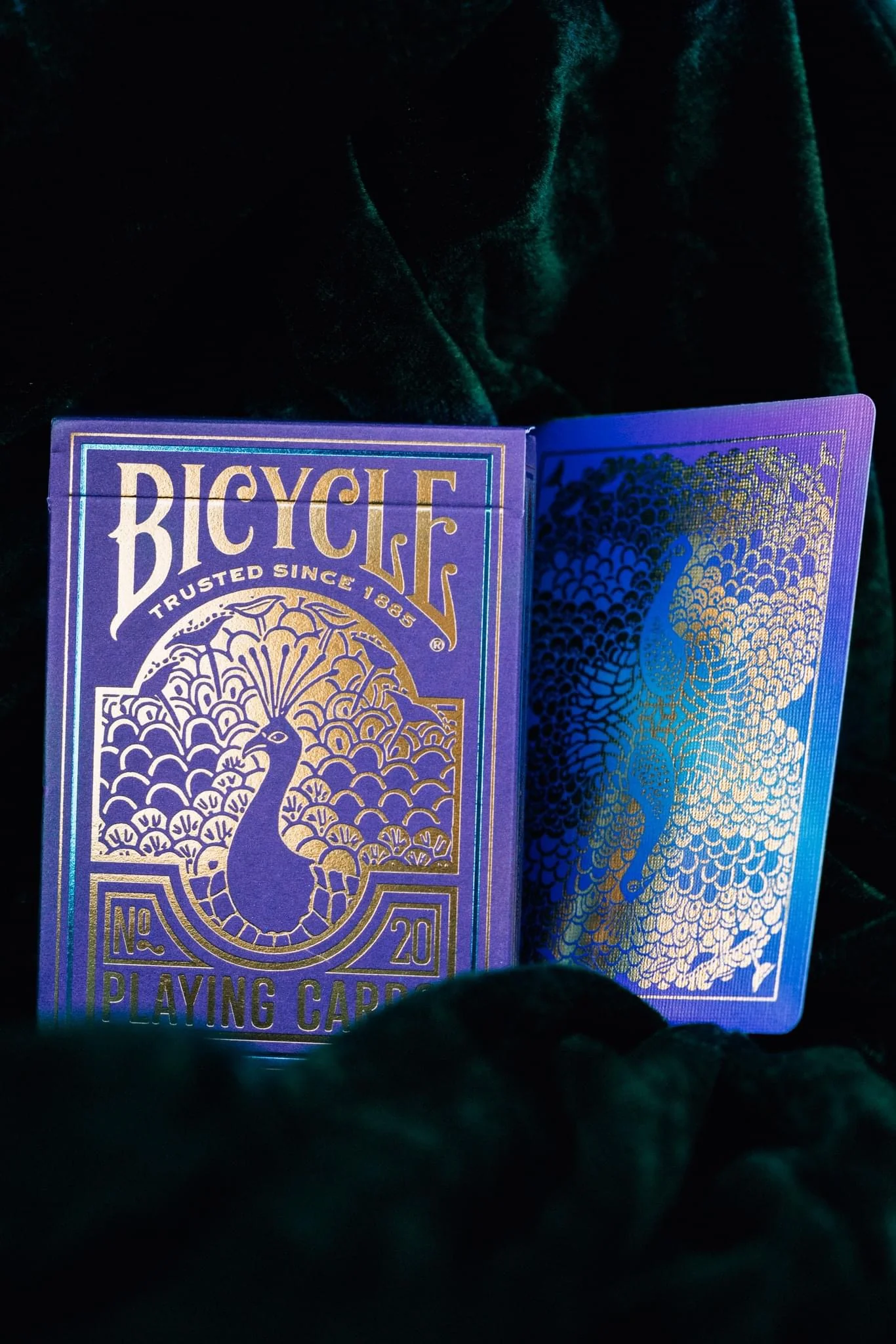 Bicycle Purple Peacock Playing Cards - With New Cold Foiling Tech - Image 6