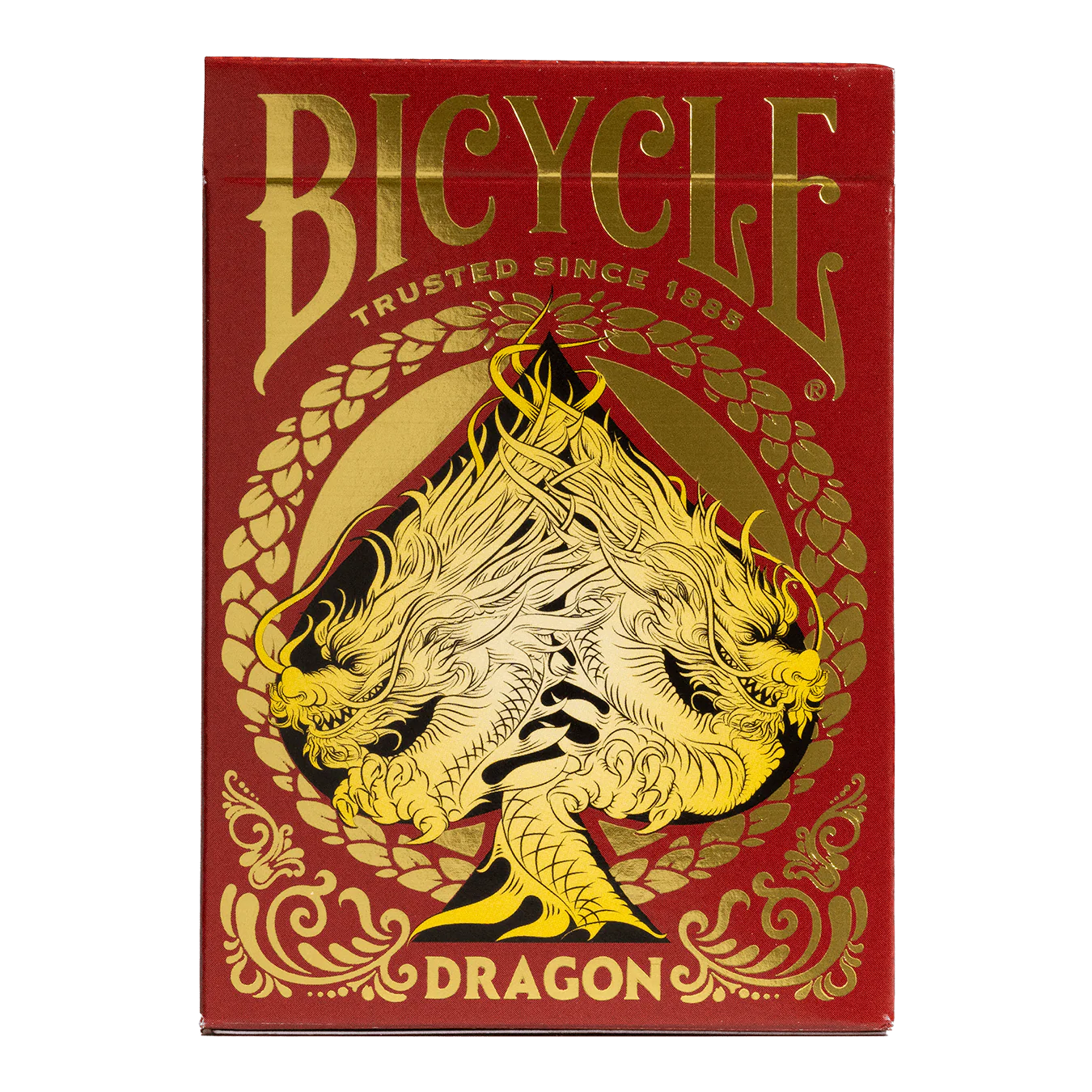 Bicycle Red Dragon Playing Cards - Image 4