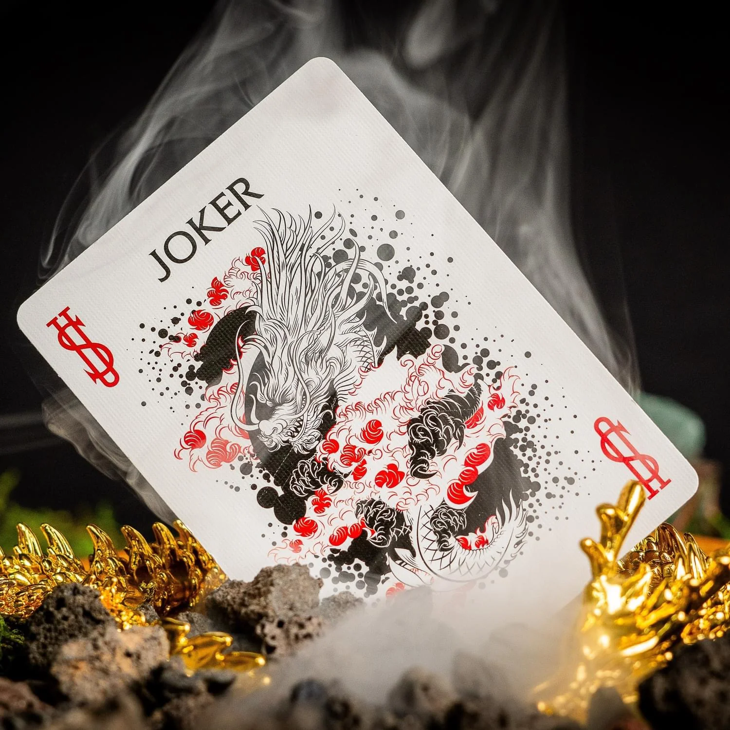 Bicycle Red Dragon Playing Cards - Image 6