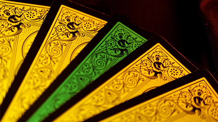 Bicycle Reverse Yellow Playing Cards - Image 6