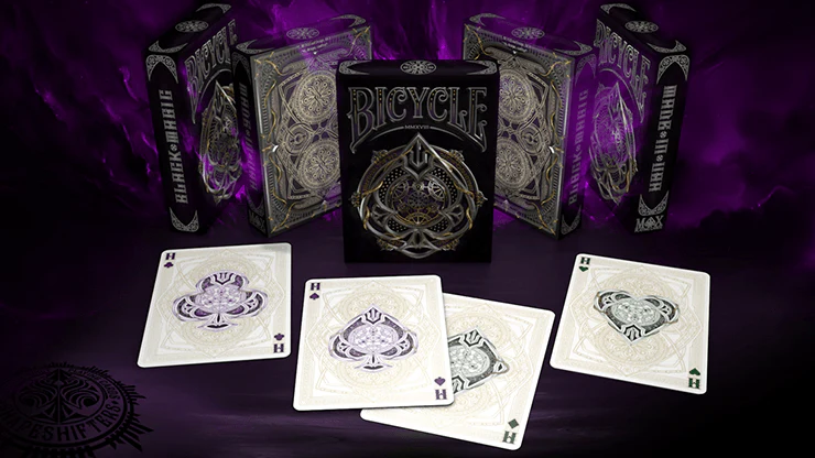 Black Magic Bicycle Playing Cards - Image 2