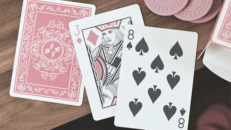 Black Roses Altrosa Playing Cards USPCC - Image 2
