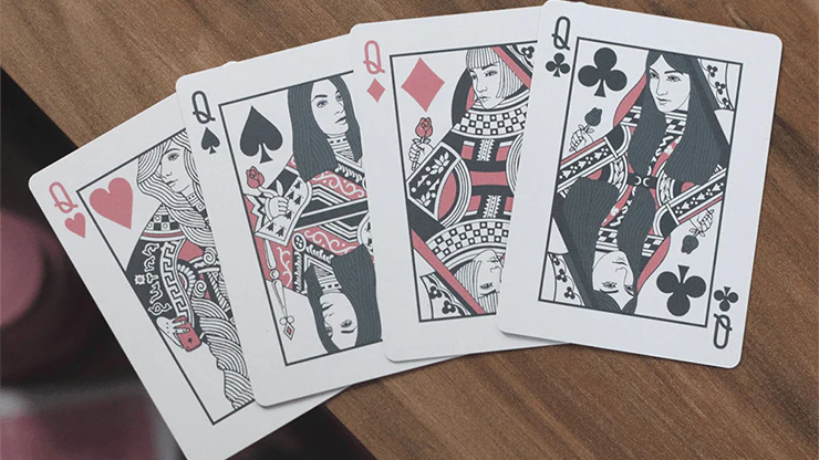 Black Roses Altrosa Playing Cards USPCC - Image 3