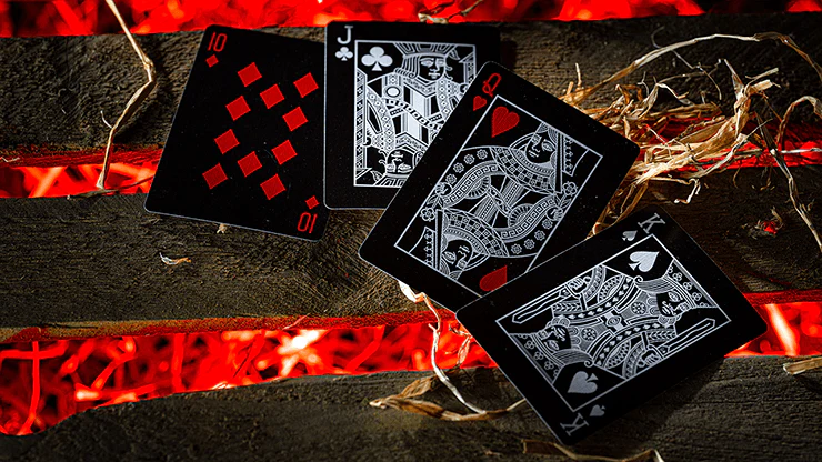 Black Tiger Revival Bicycle Playing Cards - Image 2
