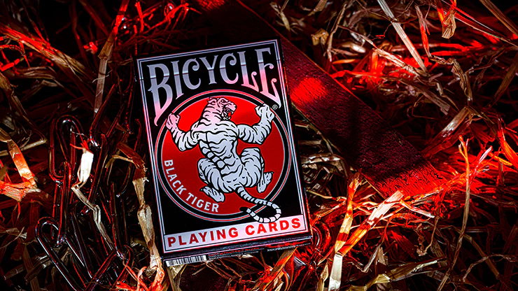 Black Tiger Revival Bicycle Playing Cards - Image 7