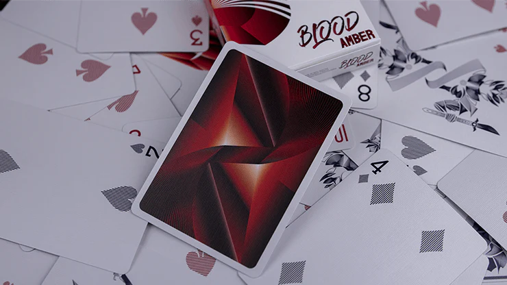 Blood Amber Playing Cards USPCC - Image 5