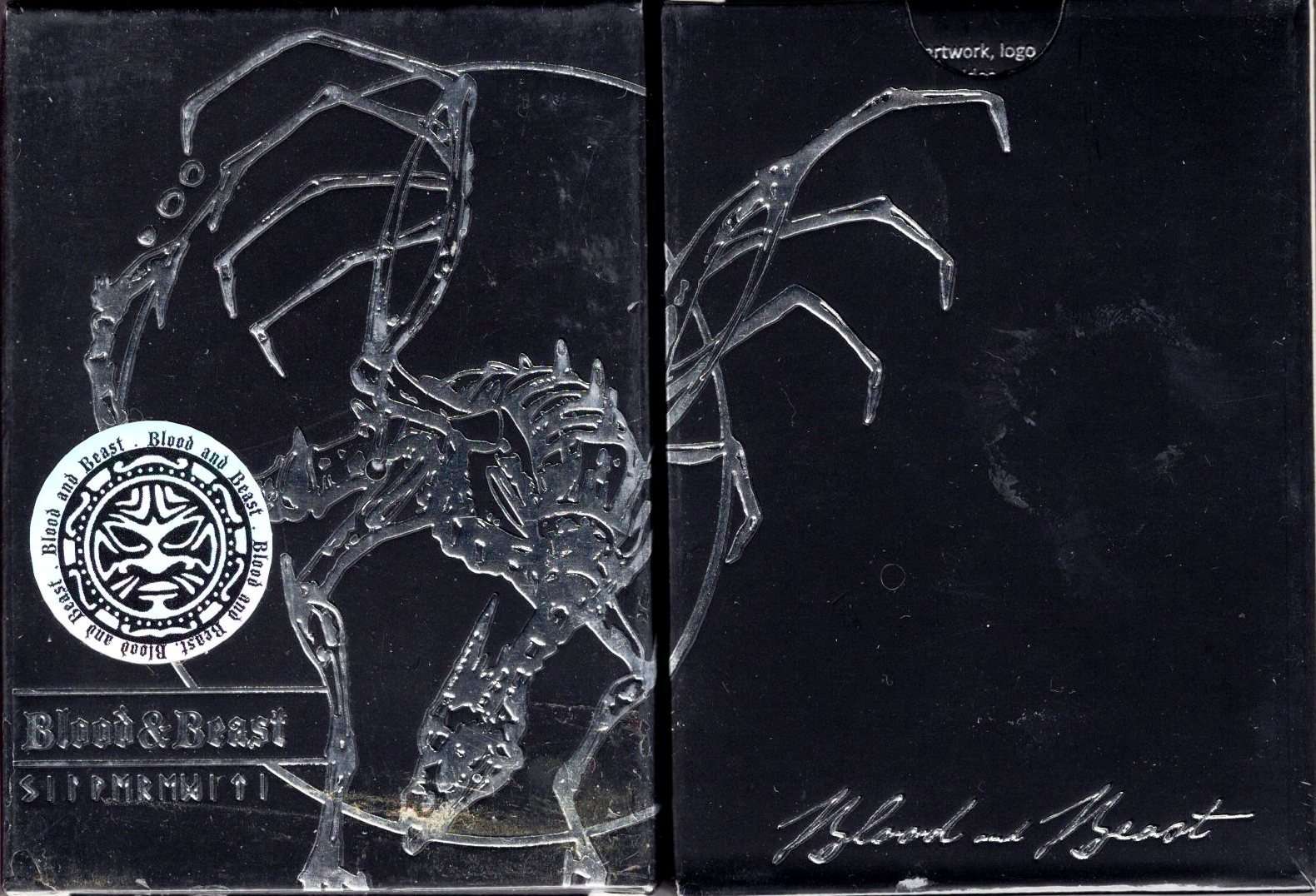 Blood & Beast Gilded Playing Cards - Image 3