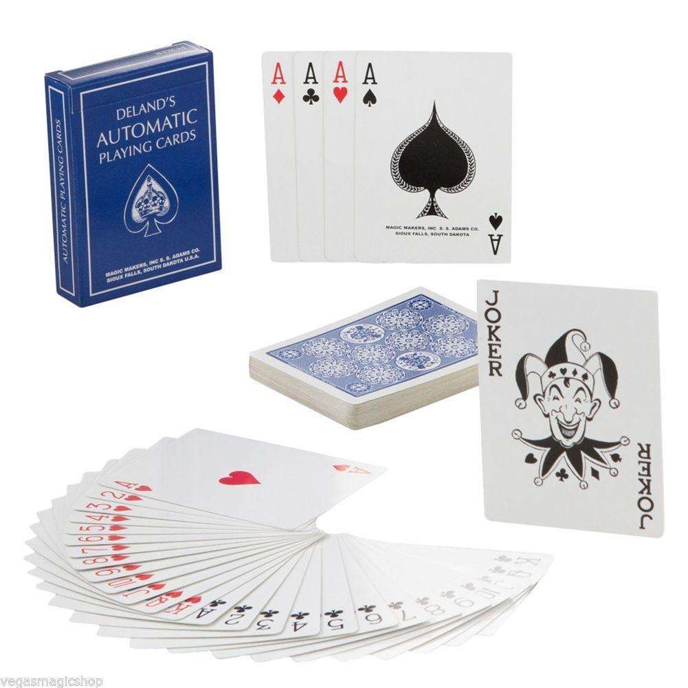 Blue Deland's Automatic Playing Cards Deck - Image 2