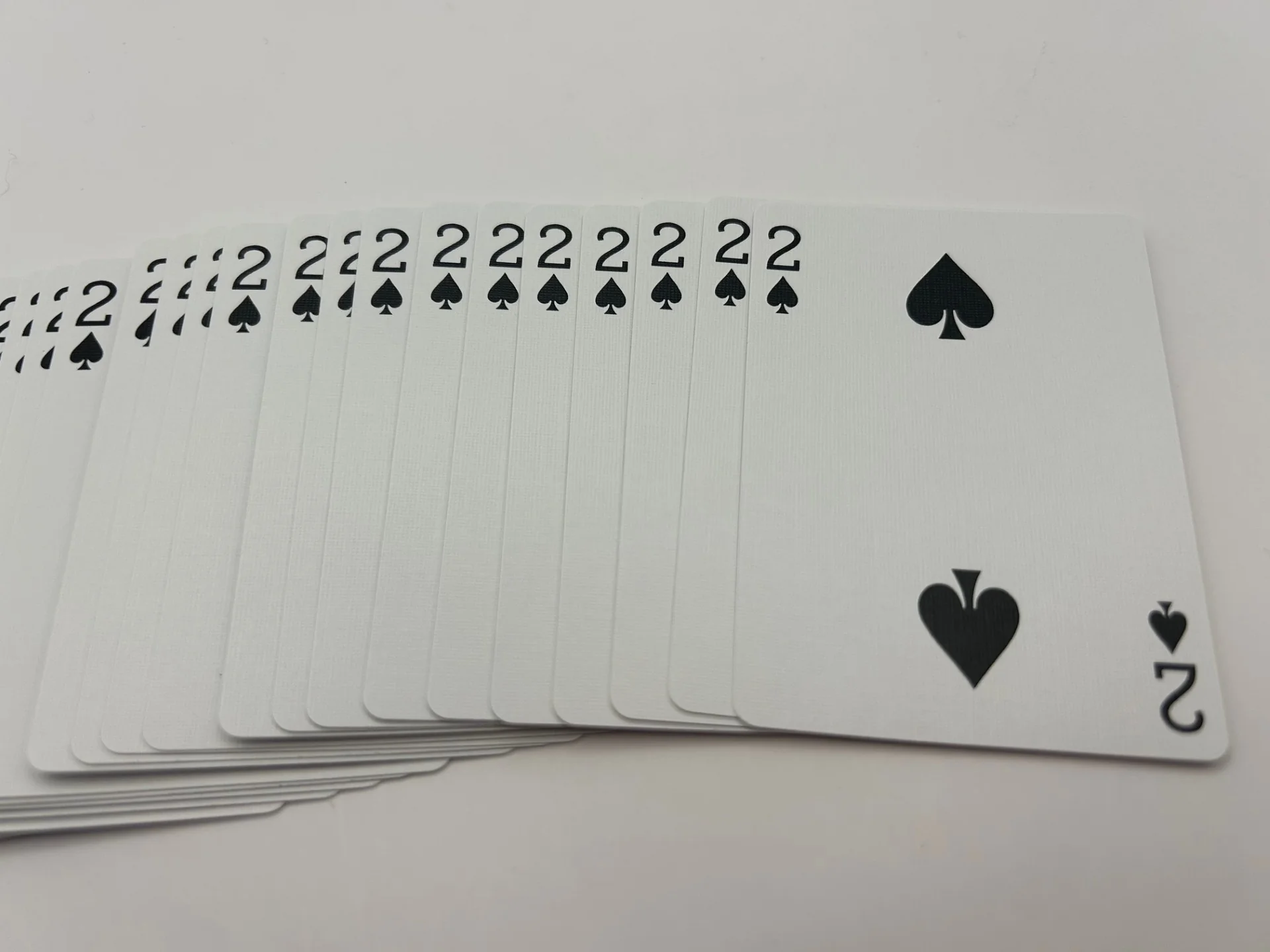 Blue One-Way Forcing Deck - 2 of Spades - Image 2