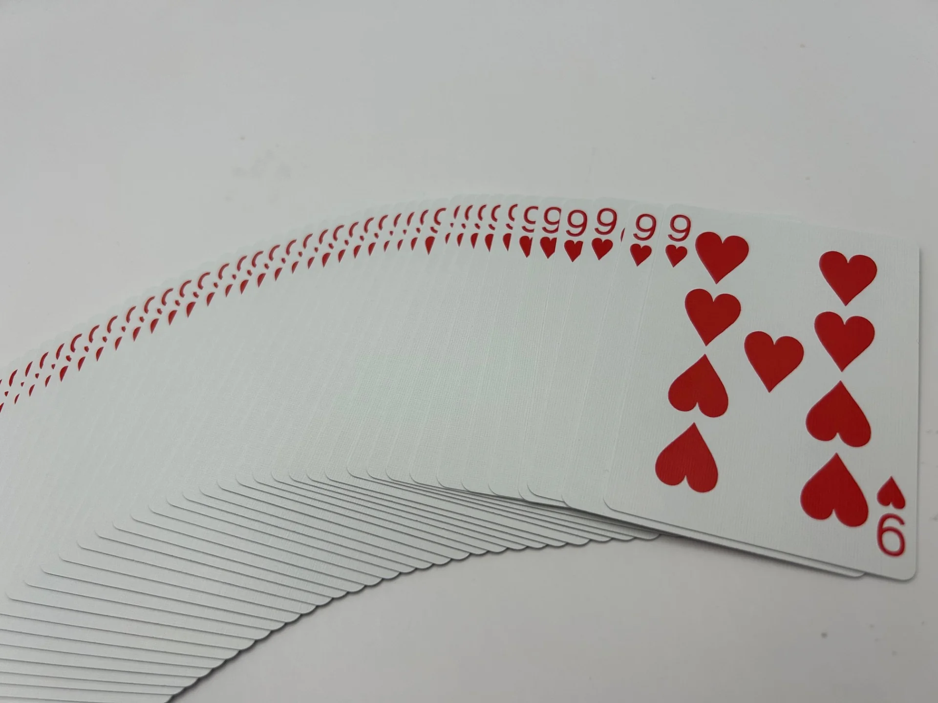 Blue One-Way Forcing Deck - 9 of Hearts - Image 2