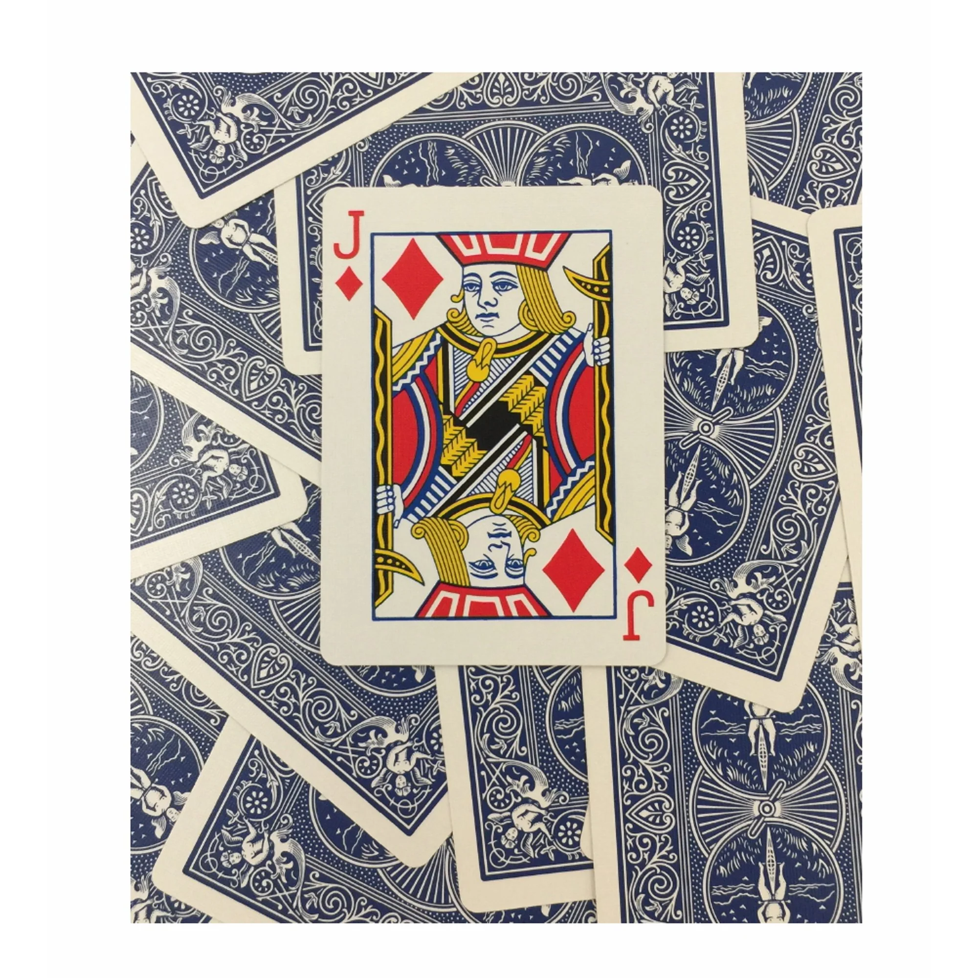 Blue One-Way Forcing Deck - Jack of Diamonds - Image 2