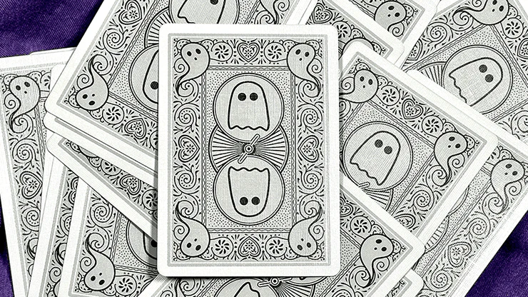 Boo Back Grey Bicycle Playing Cards - Image 6