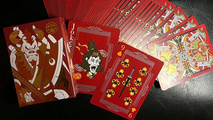 Bull Demon King Craft Confusion Red Playing Cards - Image 2