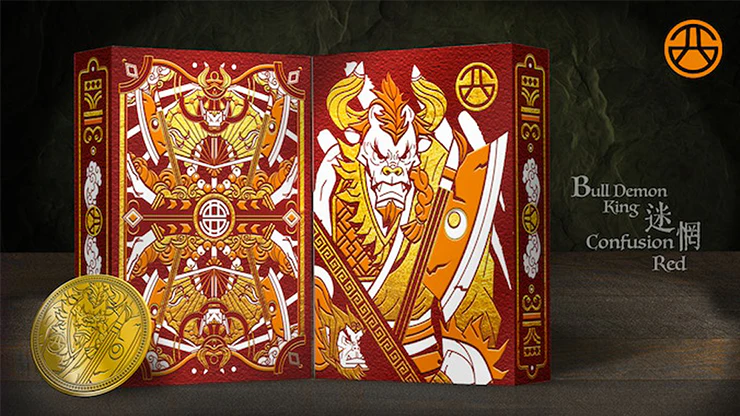 Bull Demon King Craft Confusion Red Playing Cards - Image 5