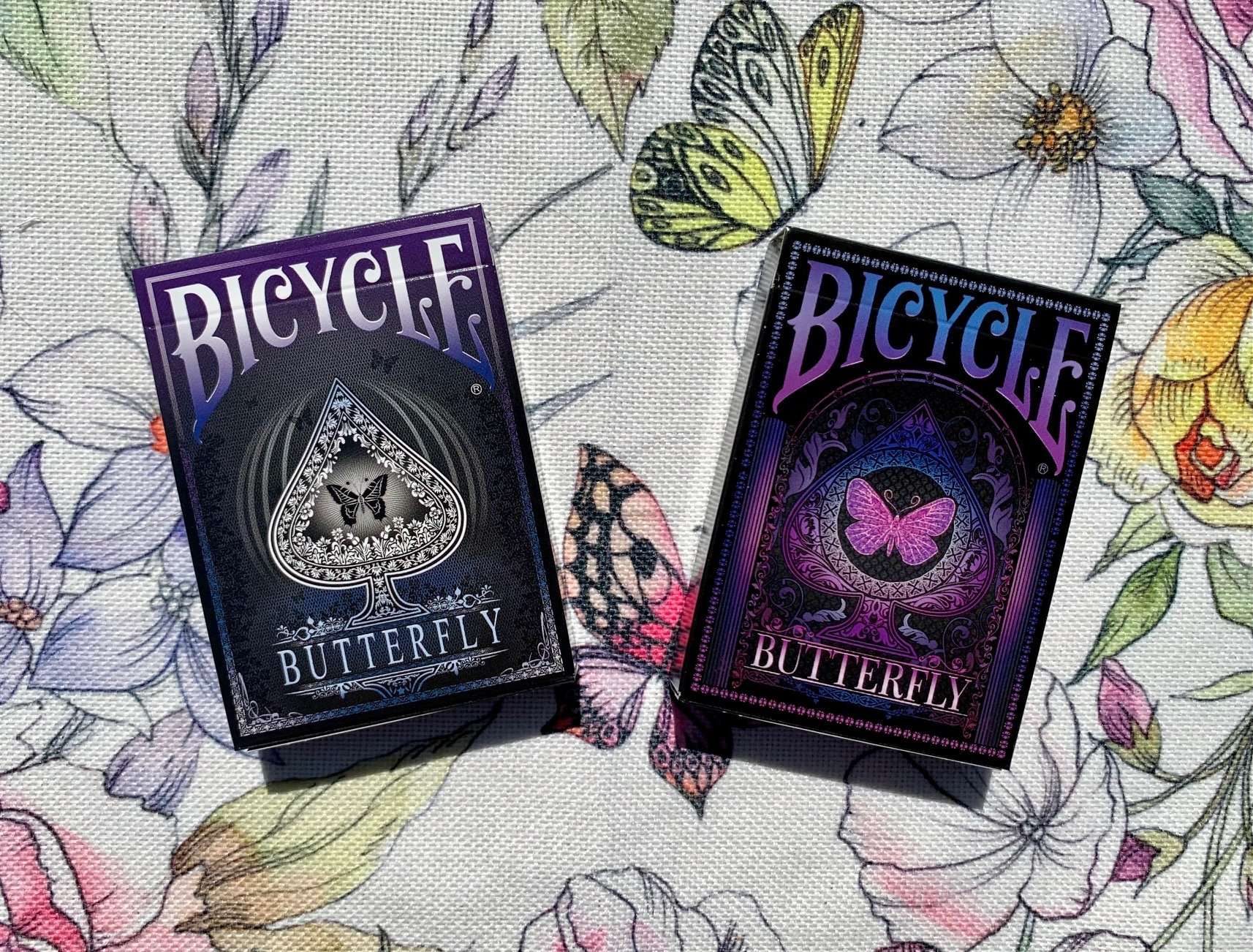 Butterfly Bicycle Playing Cards - Image 4