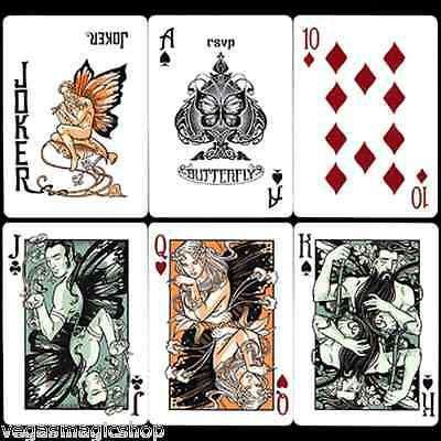 Butterfly Bicycle Playing Cards Deck - Image 2