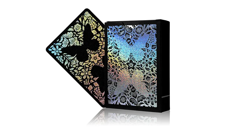 Butterfly Playing Cards Holographic Not-So-Perfect
