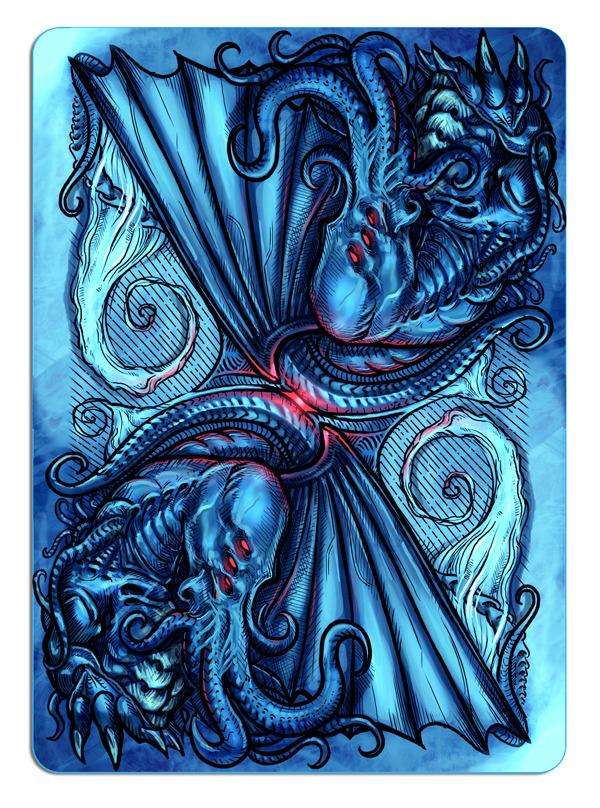 Call of Cthulhu: The Writhing Dark Bicycle Playing Cards - Image 2