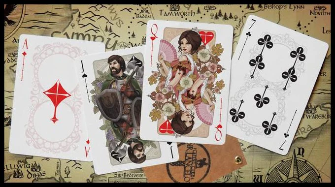 Camelot Series: Sir Galahad Playing Cards by Artur Rajch - Image 3