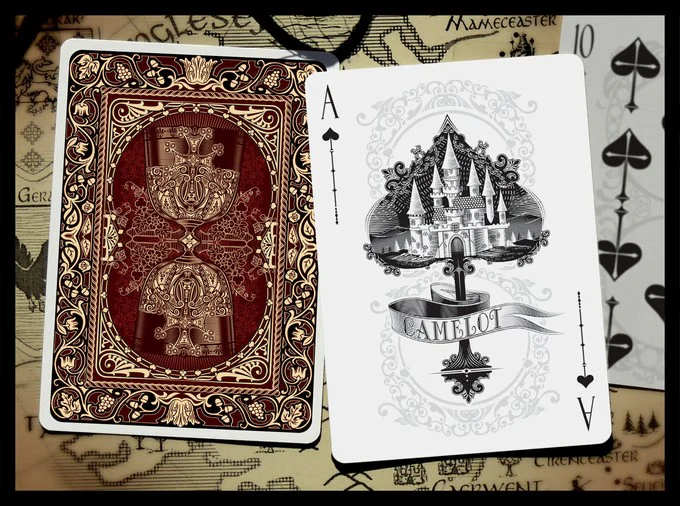 Camelot Series: Sir Lancelot Playing Cards by Artur Rajch - Image 3