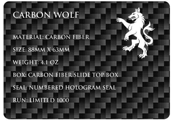 Carbon Fiber Wolf Playing Cards - Image 6