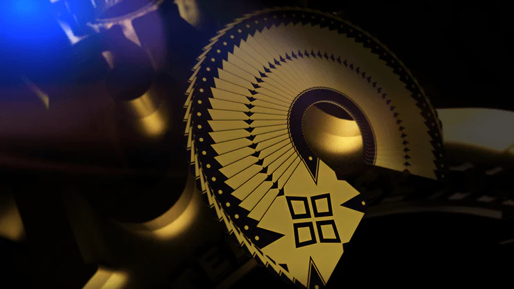 Cardistry 5th Anniversary Gold Foil Box Bicycle Playing Cards - Image 4