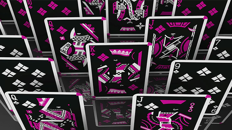 Cardistry Ninjas Wildberry Playing Cards USPCC - Image 2