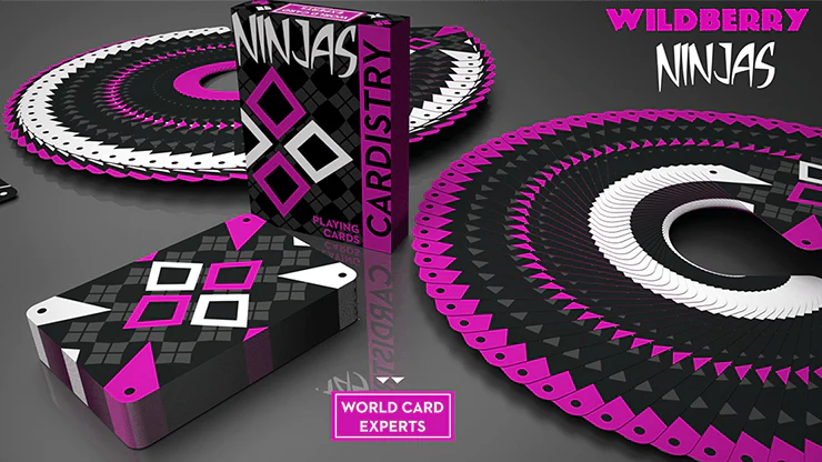 Cardistry Ninjas Wildberry Playing Cards USPCC - Image 7