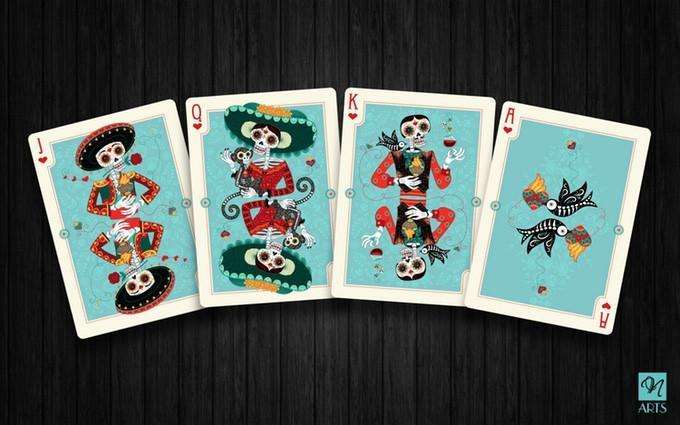 Carnaval De Muertos Playing Cards NPCC - Alheli & Marigold - Image 10