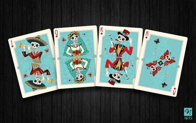 Carnaval De Muertos Playing Cards NPCC - Alheli & Marigold - Image 12