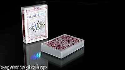 Chameleons Red Playing Cards Deck