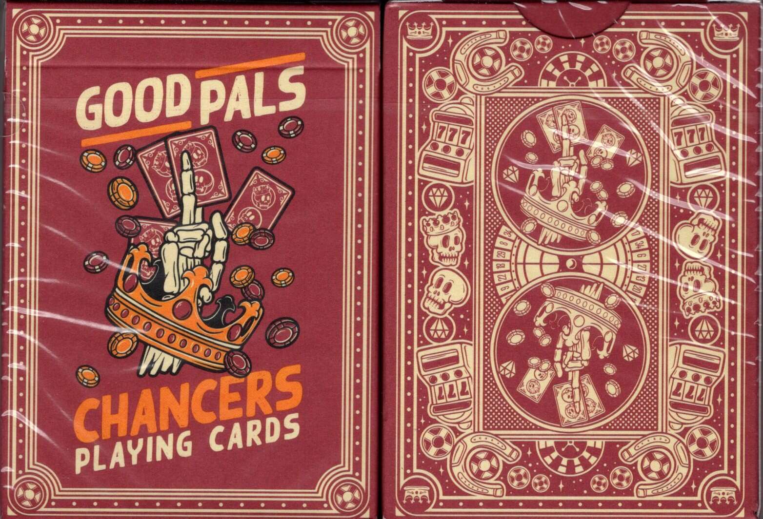 Chancers Playing Cards Red Edition Matte Tuck USPCC