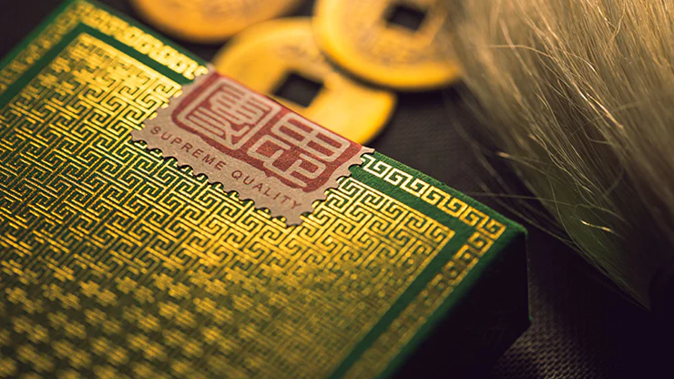 Chao Green Playing Cards MPC - Image 2