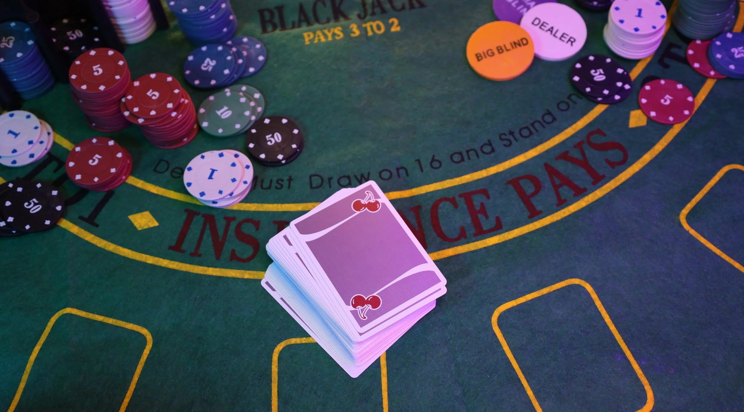 Cherry Casino Desert Inn Purple – Vintage Style with Casino-Quality Precision - Image 2