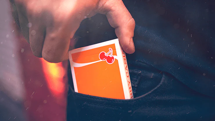 Cherry Casino Summerlin Sunset Orange – Authentic Casino Weight and Feel