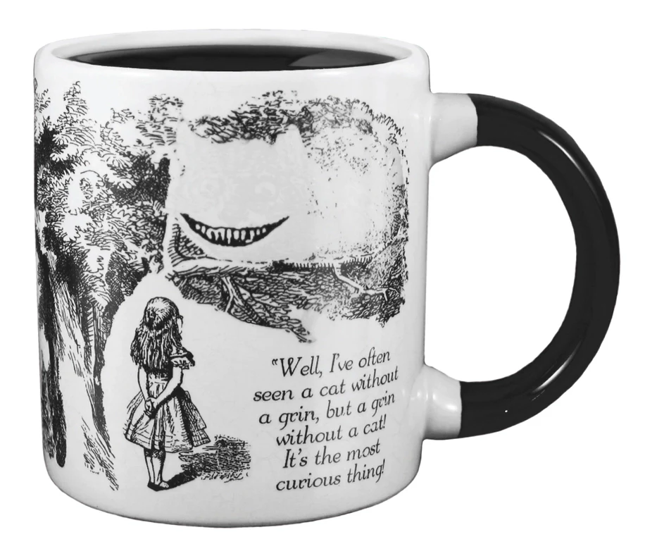 Cheshire Cat Heat-Changing Coffee Mug - Image 4