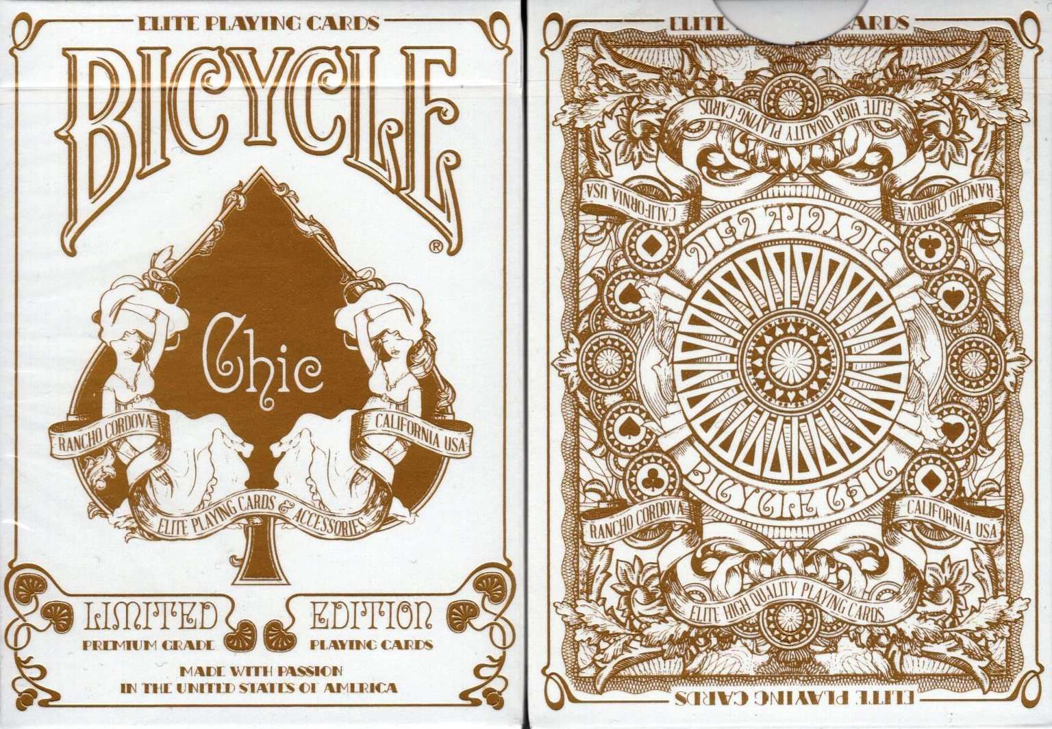 Chic Bicycle Playing Cards