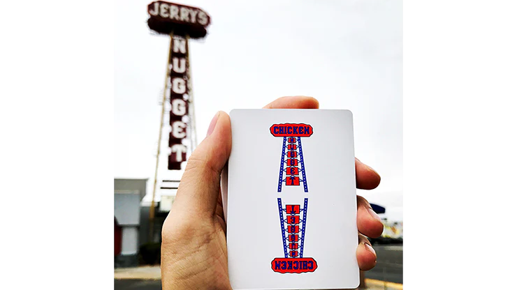 Chicken Nugget White Playing Cards HCPC - Image 2