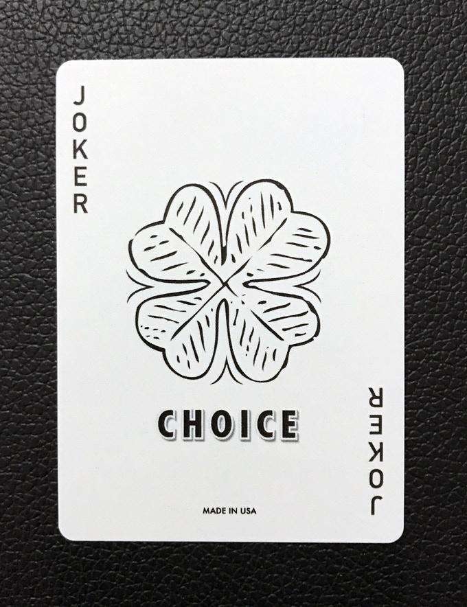 Choice Clover Back Brown Playing Cards USPCC - Image 4