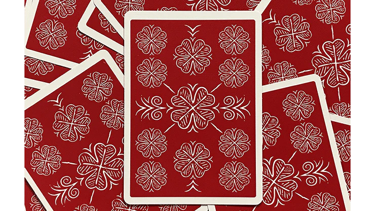 Choice Cloverback Red Playing Cards USPCC - Image 4