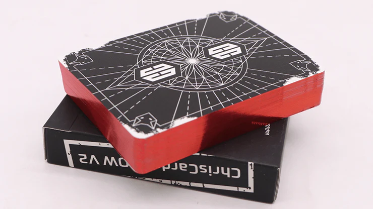 Chris Cards GLOW v2 Gilded Red Playing Cards - Image 2