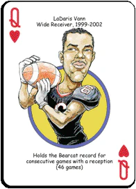 Cincinnati Football Heroes Playing Cards - Image 6