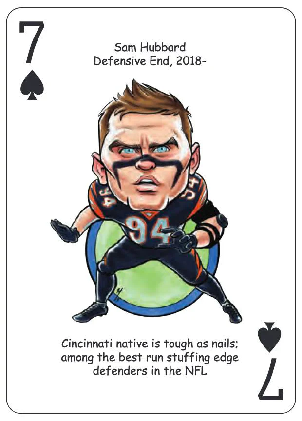 Cincinnati v3 Football Heroes Playing Cards - Image 3