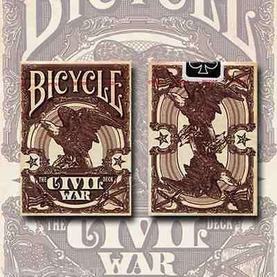 Civil War Red Bicycle Playing Cards - Image 2