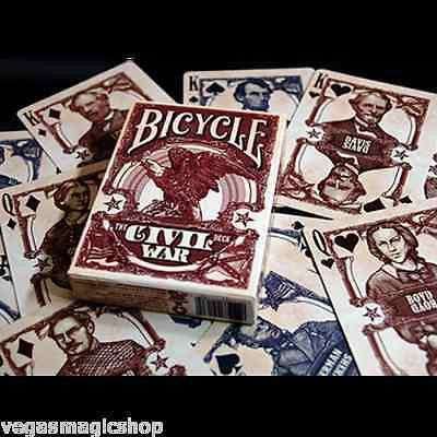 Civil War Red Bicycle Playing Cards - Image 4
