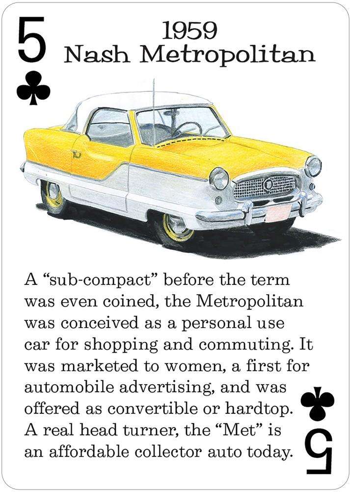 Classic American Rides Playing Cards USGS - Image 3